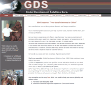 Tablet Screenshot of gdsconsulting.com